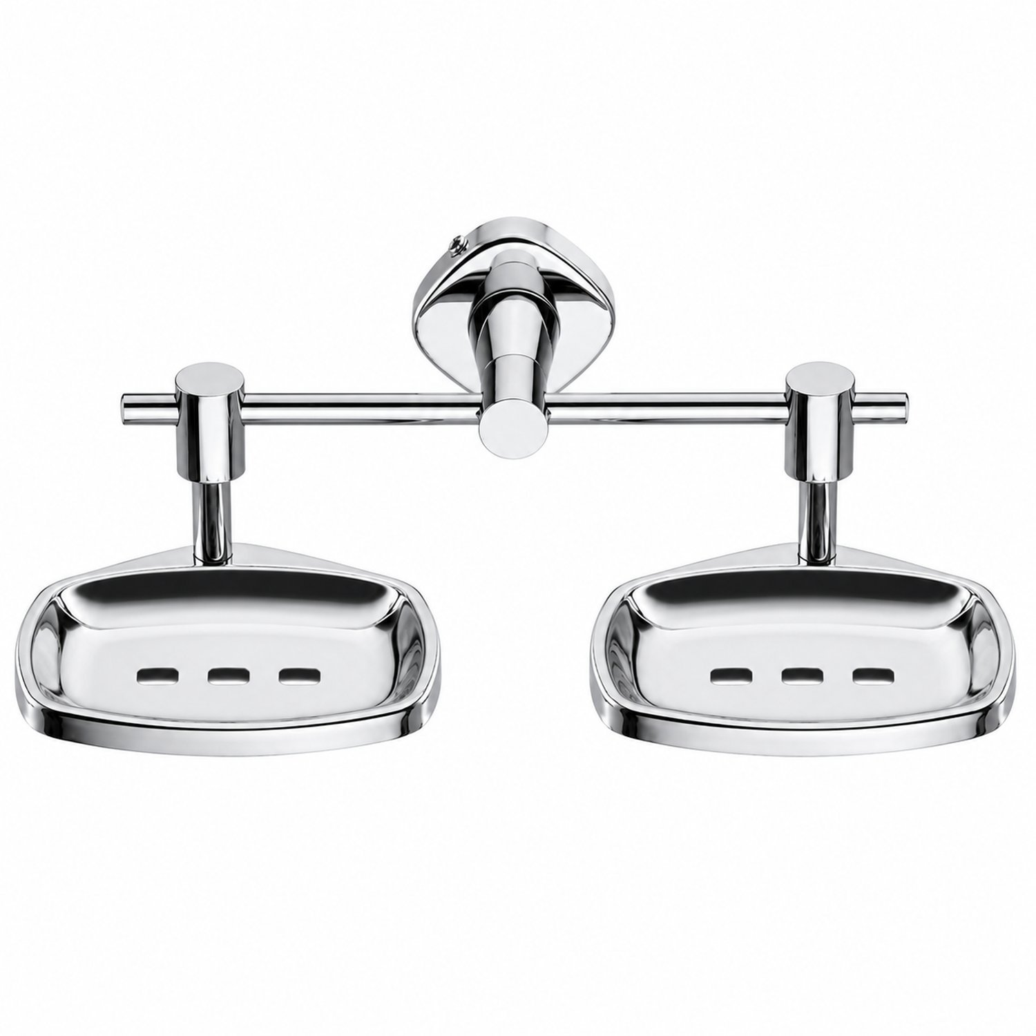 LOKY® Jewels Double Soap Dish – Chrome SS304