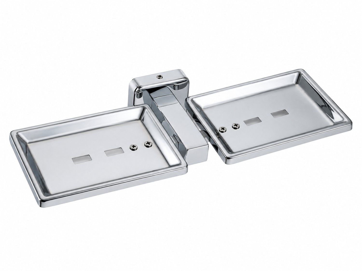 LOKY® Knights Double Soap Dish – Chrome SS304