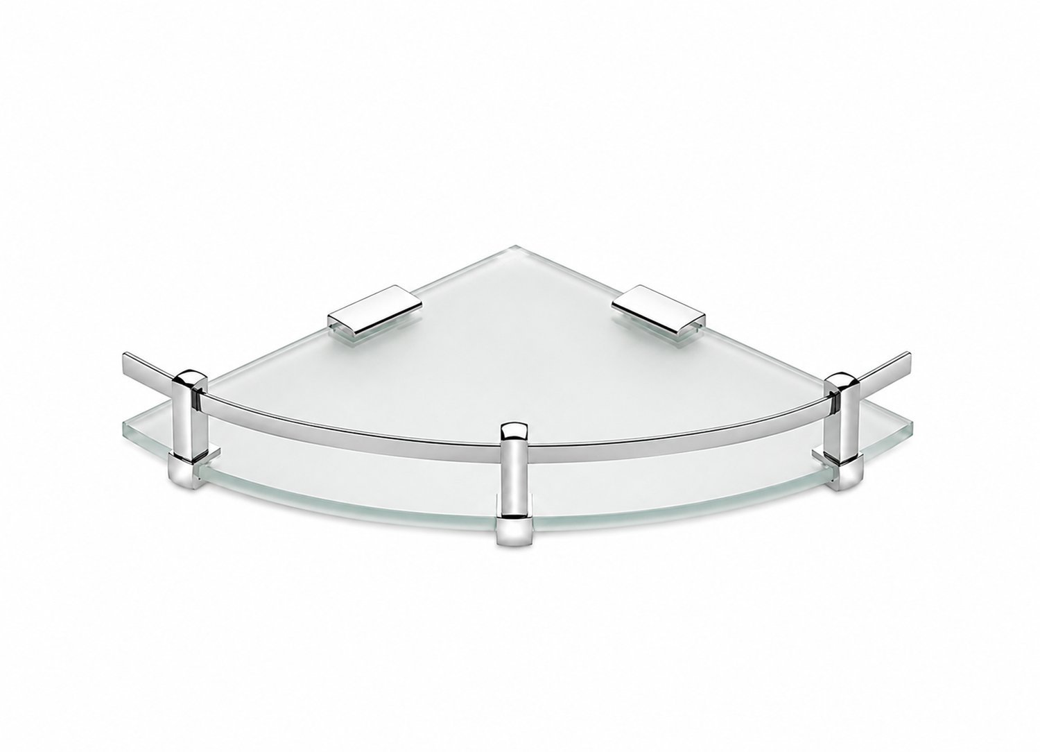 LOKY® Quartz Corner Shelf | Matt Frosted | QUC-MF-1002 / 1003