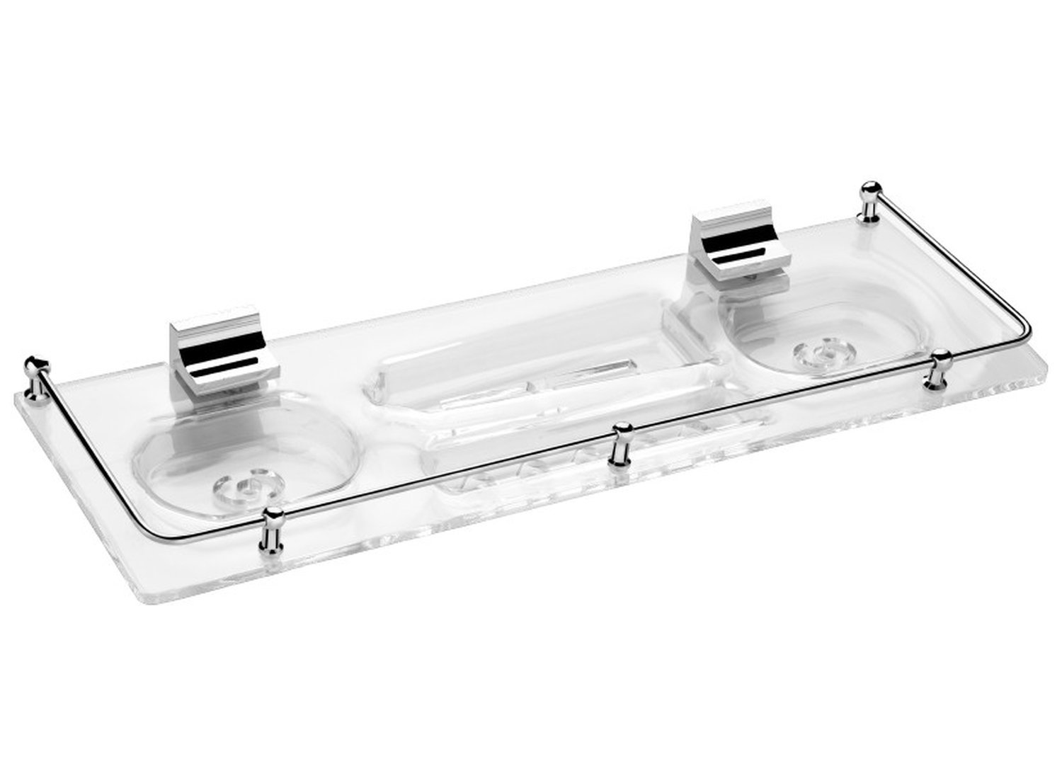LOKY® Quartz 4 in Shelf | Matt Frosted