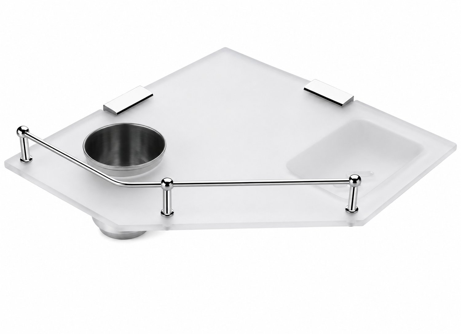 LOKY® Quartz 3 in 1 Corner | Matt Frosted