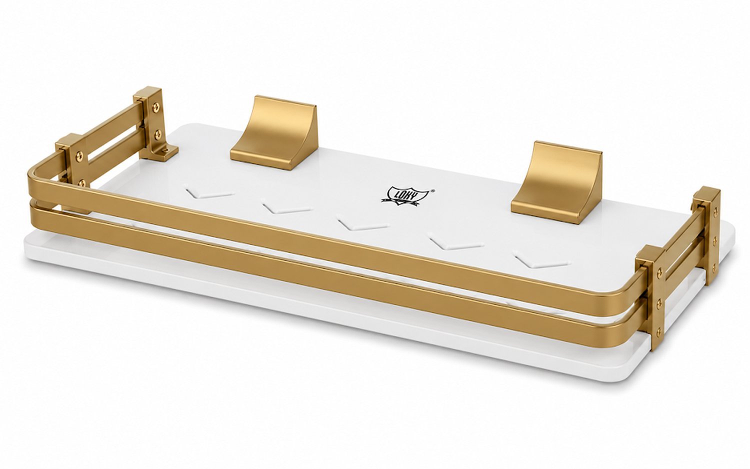 LOKY® Spartan Gold Straight Shelf 12×5