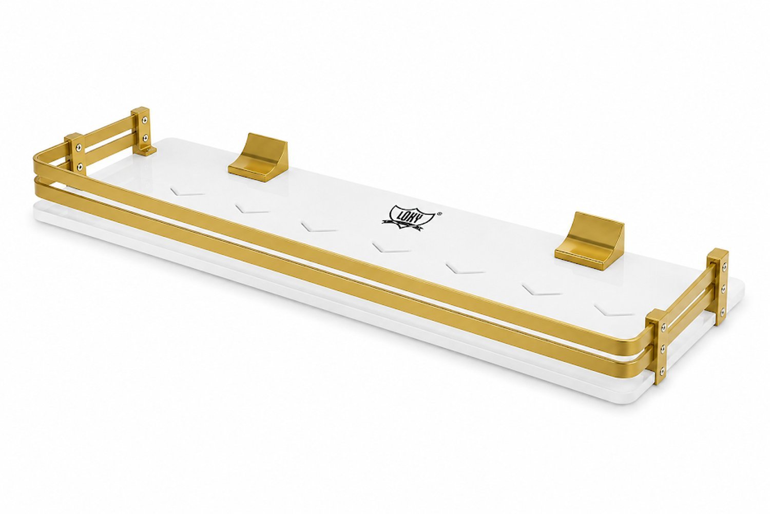 LOKY® Spartan Gold Straight Shelf 18×5