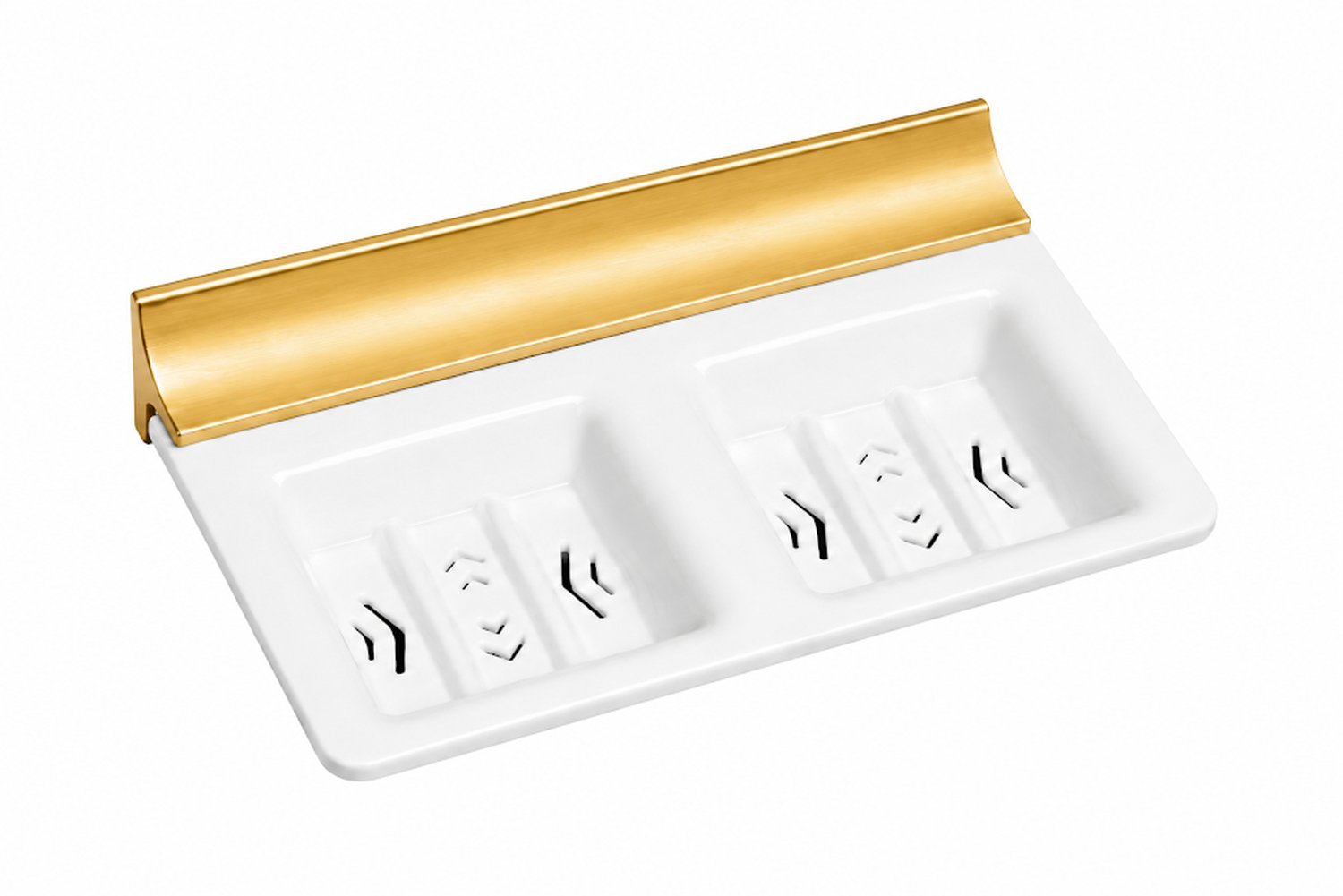LOKY® Spartan Gold Double Soap Dish