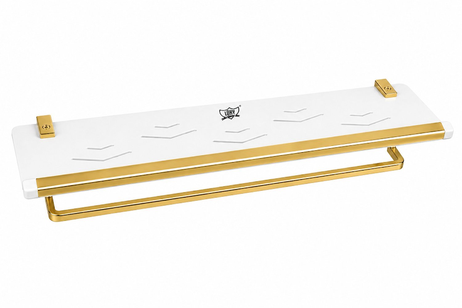 LOKY® Spartan Gold 24 Inch Towel Rack