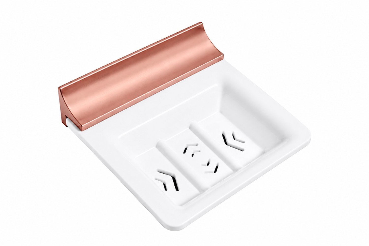 LOKY® Spartan Rose Gold Single Soap Dish