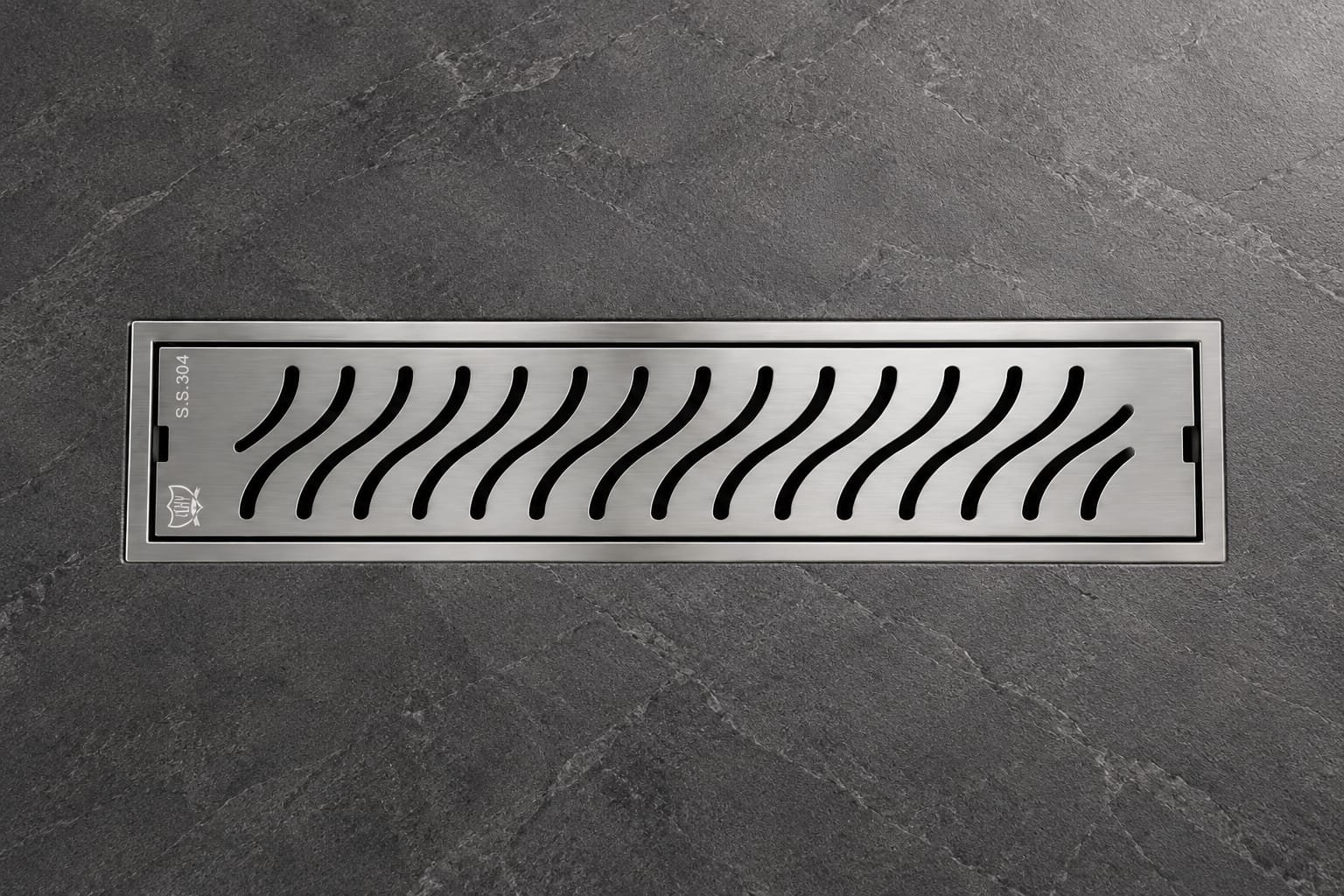 LOKY® Sense 18" Linear Shower Channel | SS 304 | Satin
