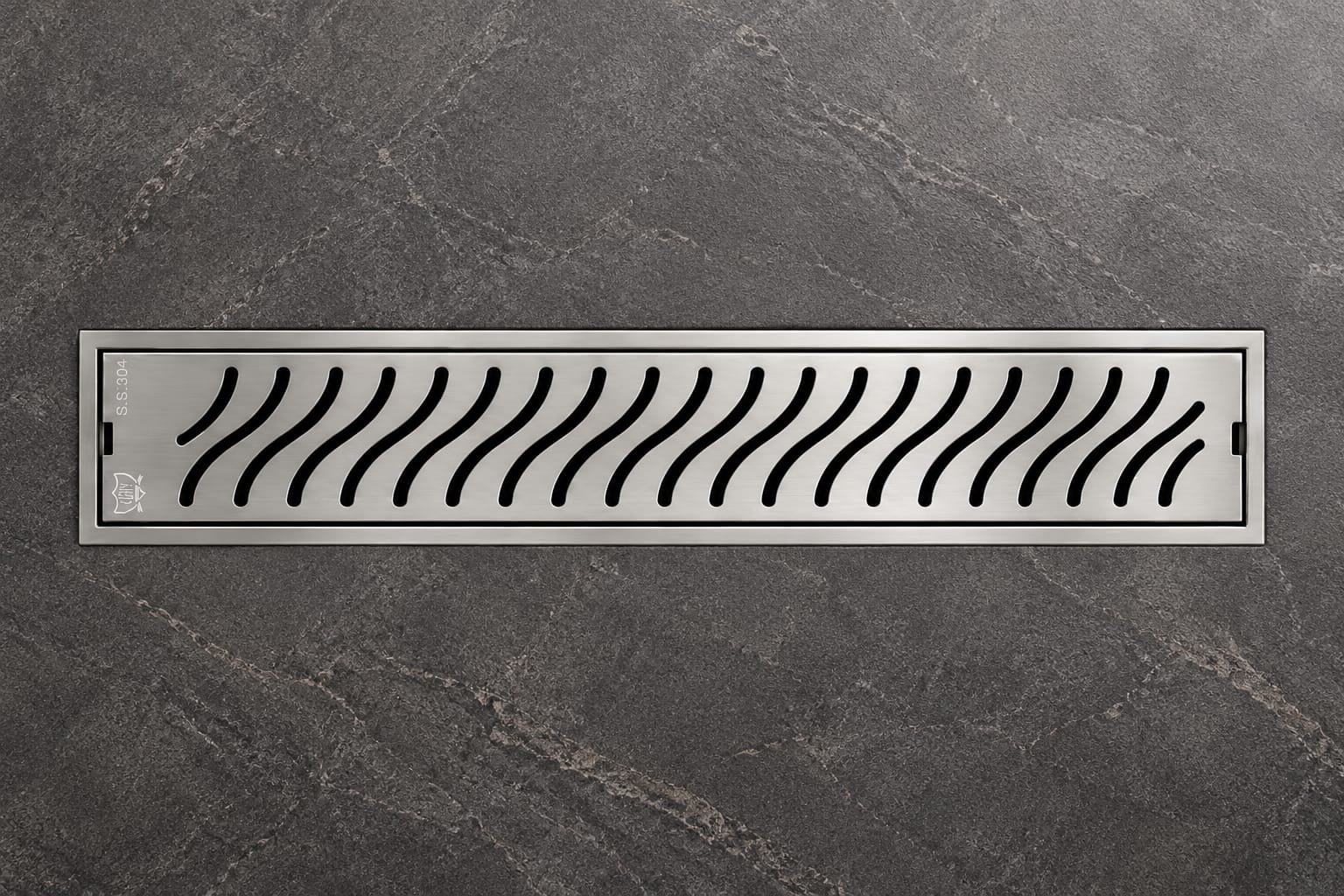 LOKY® Sense 24" Linear Shower Channel | SS 304 | Satin