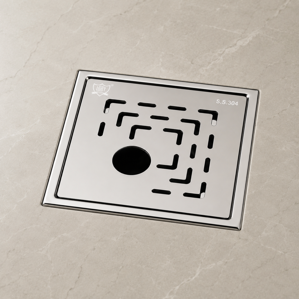 LOKY® CORES 5″ Anti-Cockroach Hole | Satin | SS 304