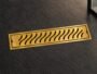 LOKY® Sense 18" Linear Shower Channel | SS 304 | PVD Gold