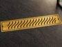 LOKY® Sense 24" Linear Shower Channel | SS 304 | PVD Gold